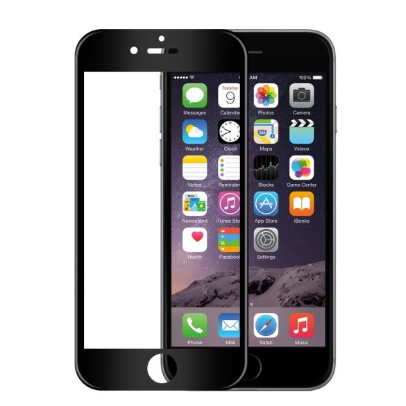 Apple iPhone 7 8 SE 2020 SE 2022 Folie securizată 5D negru FULL SCREEN ecran din Folie securizată ecran Folie protecție ecran rezistent la zgârieturi