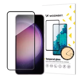   Samsung Galaxy S24+ Plus sticlă securizată rezistentă la zgârieturi cadru negru îndoit Film de afișare din sticlă temperată ecran folie de protecție ecran film de protecție temperat SM-S926