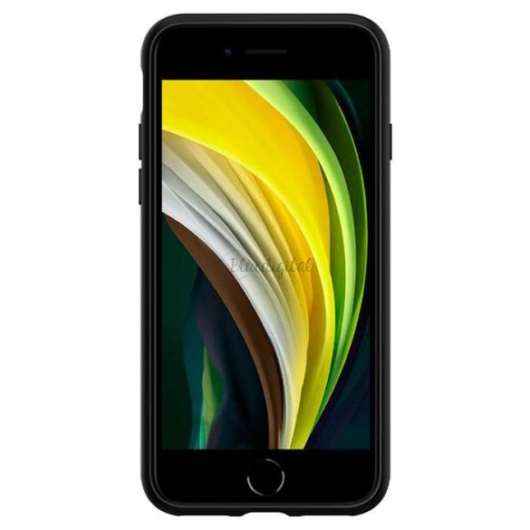 Husa din spate rezistenta la socuri Apple iPhone 7/iPhone 8/SE 2020/SE 2022 - Spigen Liquid Air - neagra