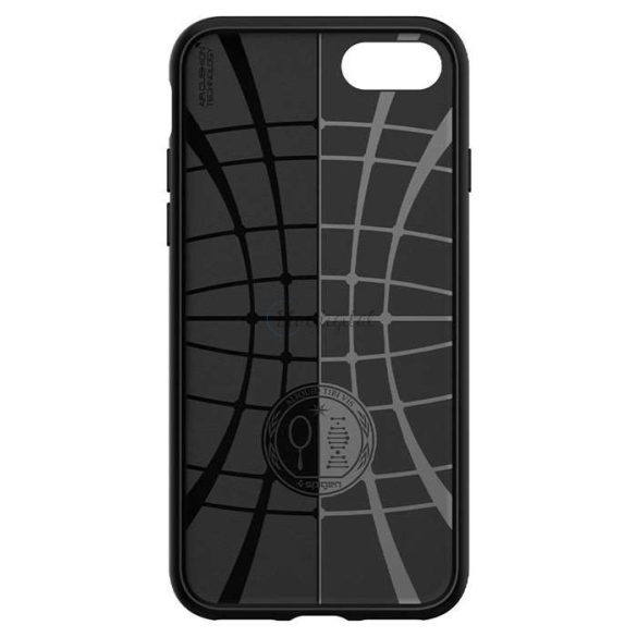 Husa din spate rezistenta la socuri Apple iPhone 7/iPhone 8/SE 2020/SE 2022 - Spigen Liquid Air - neagra