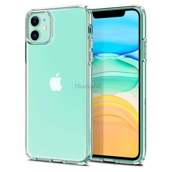 Apple iPhone 11 Shockproof Husă - Spigen Liquid Crystal - Transparent
