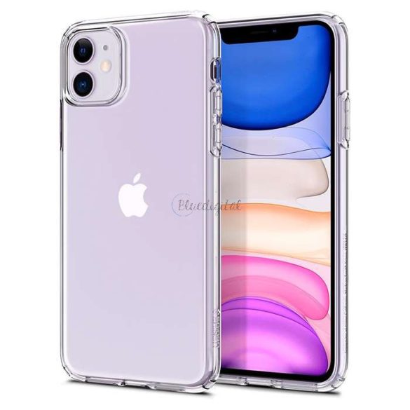 Apple iPhone 11 Shockproof Husă - Spigen Liquid Crystal - Transparent