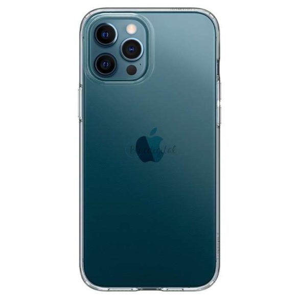 Apple iPhone 12/12 Pro Shockproof Husă - Spigen Liquid Crystal - Transparent