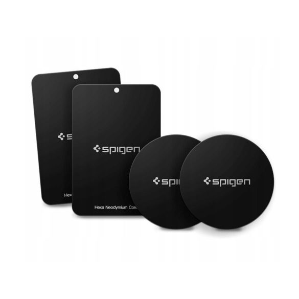 Placa metalica pentru suport magnetic auto - Spigen MP-4P Car Mount Metal Plates - 4 buc/pachet