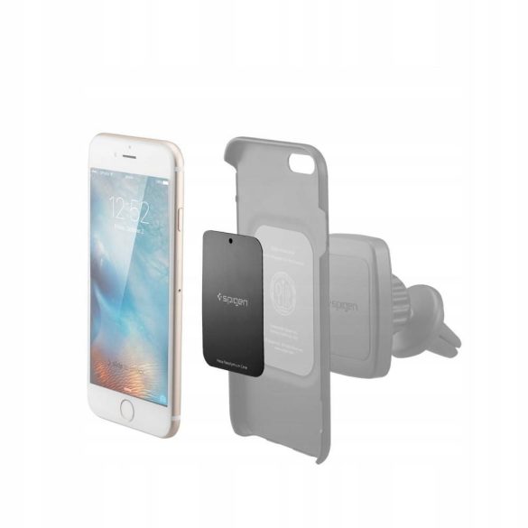 Placa metalica pentru suport magnetic auto - Spigen MP-4P Car Mount Metal Plates - 4 buc/pachet