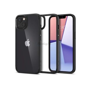Husa din spate rezistenta la socuri Apple iPhone 13 Mini - Spigen Ultra Hybrid - neagra/transparenta