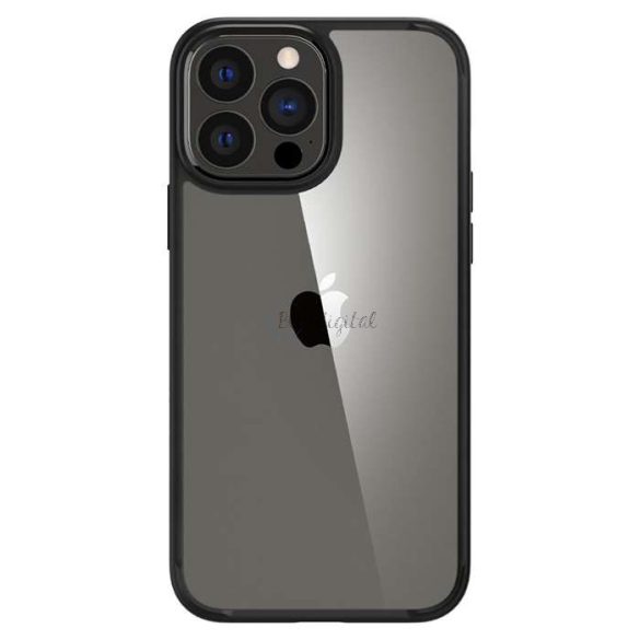 Husa din spate rezistenta la socuri Apple iPhone 13 Pro Max - Spigen Ultra Hybrid - neagra/transparenta