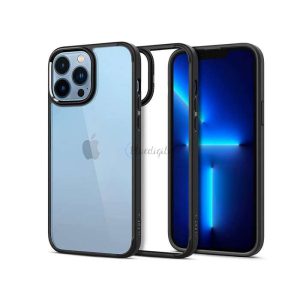 Husa din spate rezistenta la socuri Apple iPhone 13 Pro - Spigen Ultra Hybrid - neagra/transparenta