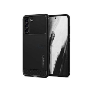 Husa din spate rezistenta la socuri Samsung G990B Galaxy S21 FE 5G - Spigen Rugged Armor - neagra