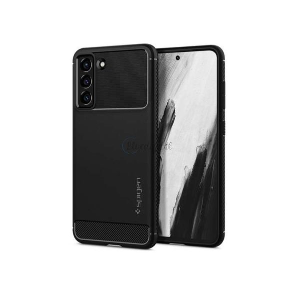 Husa din spate rezistenta la socuri Samsung G990B Galaxy S21 FE 5G - Spigen Rugged Armor - neagra