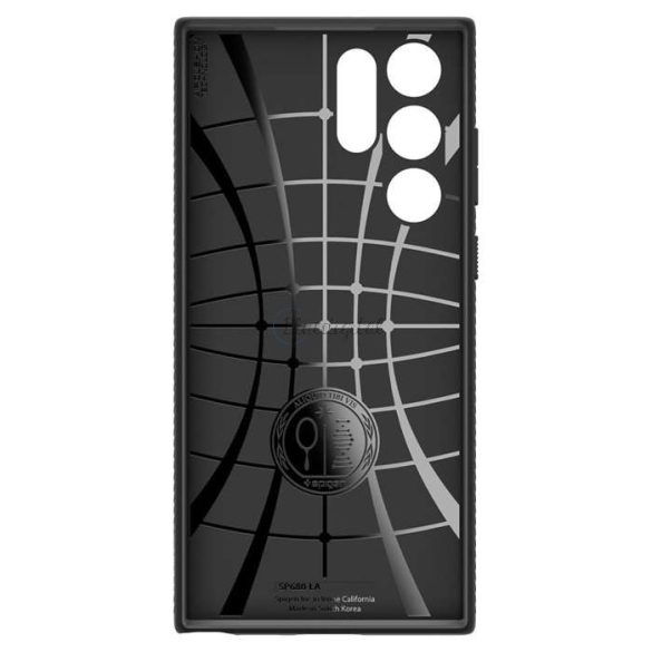 Samsung S908B Galaxy S22 Ultra 5G Shockproof Husă spate - Spigen Liquid Air - Negru