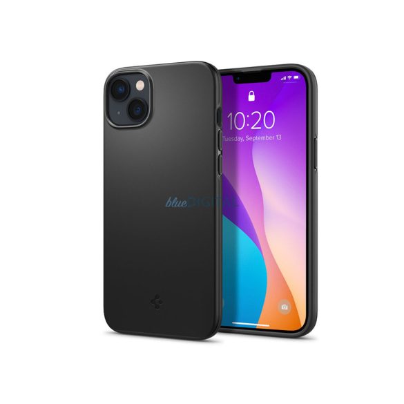 Apple iPhone 14 Plus Husă din spate antișoc - Spigen Thin Fit - Negru