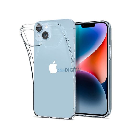Husa din spate rezistenta la socuri Apple iPhone 14 - Spigen Liquid Crystal - transparenta