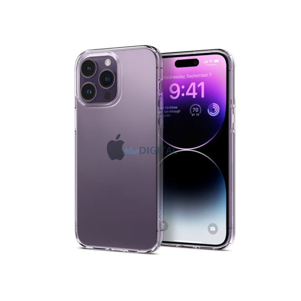 Husa din spate rezistenta la socuri Apple iPhone 14 Pro - Spigen Liquid Crystal - transparenta