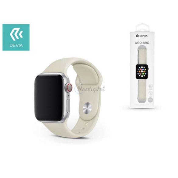 Bandă sport perforată Apple Watch - Bandă sport Devia Deluxe Series - 38/40/41 mm - piatră