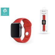   Curea sport cu găuri pentru Apple Watch - Curea sport Devia Deluxe Series - 38/40/41 mm - roșu