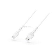   Devia USB - Cablu de date și încărcare USB Type-C cu cablu de 1 m - Devia Kintone Cable V2 Series pentru Type-C - 5V/2.1A - alb - ambalaj ECO