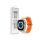 Curea sport din silicon Apple Watch - Seria Deluxe Sport6 Curea de ceas din silicon din două tonuri - 38/40/41 mm - Starlight/portocaliu Curea sport din silicon Apple Watch - Seria Deluxe Sport6 Curea de ceas din silicon din două tonuri - 38/40/41 mm - Starlight/portocaliu