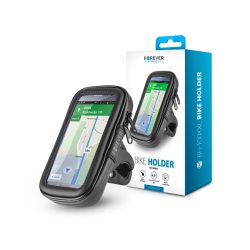   Suport universal pentru telefon, rezistent la praf și la cădere max. Pentru dispozitive de 6,5" - Suport pentru biciclete Forever BH-100XXL - negru