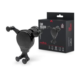 Suport auto universal Maxlife pentru montarea în grila de ventilație - Maxlife MXCH-06 CarHolder - negru