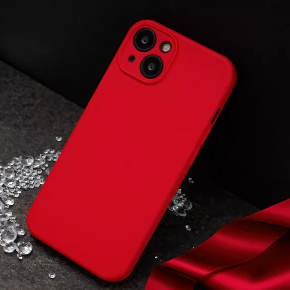 Szilikon tok Xiaomi Redmi Note 14 Pro 4G (Global) modellhez, piros