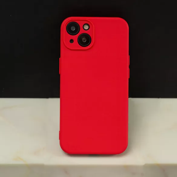 Szilikon tok Xiaomi Redmi Note 14 Pro 4G (Global) modellhez, piros