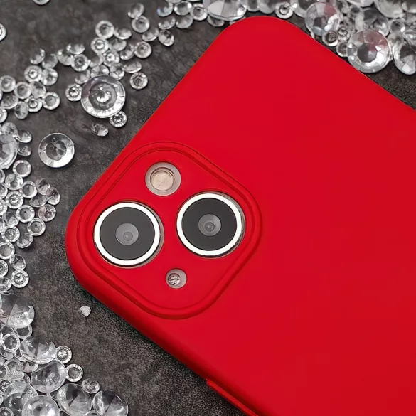 Szilikon tok Xiaomi Redmi Note 14 Pro 4G (Global) modellhez, piros