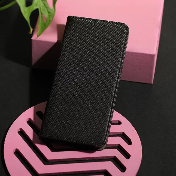 Smart mágneses tok Xiaomi Redmi Note 14 Pro 4G (Global) modellhez, fekete