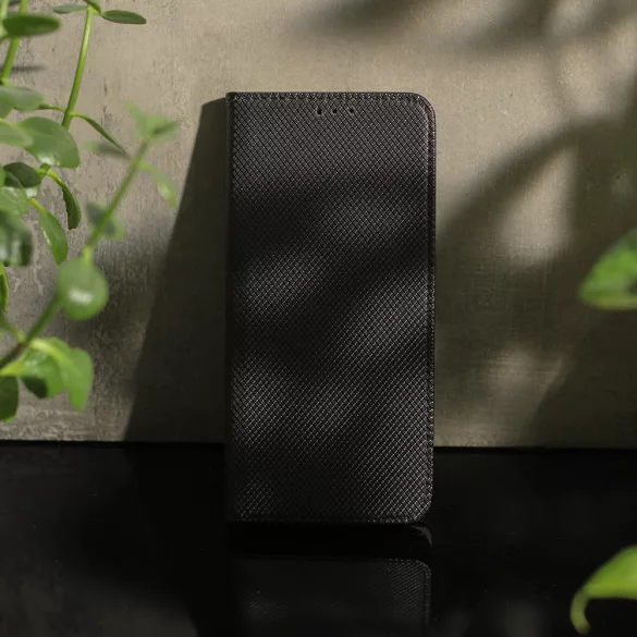 Smart mágneses tok Xiaomi Redmi Note 14 Pro 4G (Global) modellhez, fekete