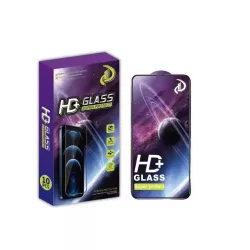   9D edzett üveg az Oppo Reno 12F 5G (Global) / 12FS 5G készülékhez, fekete kerettel, 10 az 1-ben