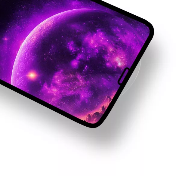 9D edzett üveg az Oppo Reno 12F 5G (Global) / 12FS 5G készülékhez, fekete kerettel, 10 az 1-ben