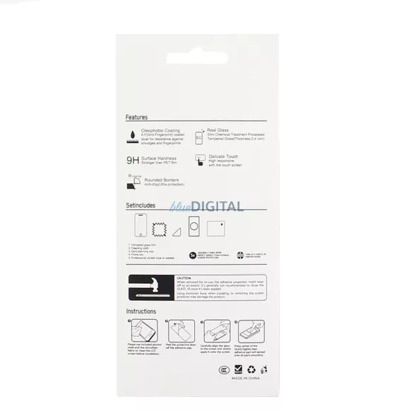 2,5D edzett üveg az iPhone 17 Air, 50 az 1-ben