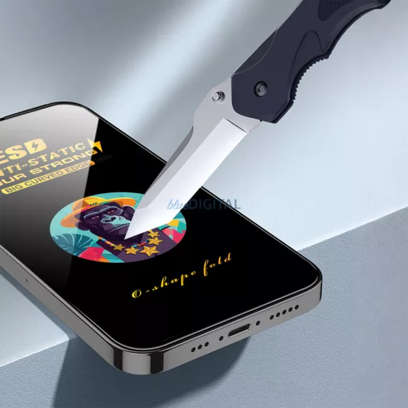 Univerzális edzett üveg 9D OneFit AI-52 6,6"