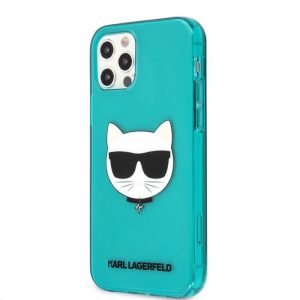 Apple iPhone 12 Pro Max KARL LAGERFELD KLHCP12LCHTRB TPU Husă spate - Albastru