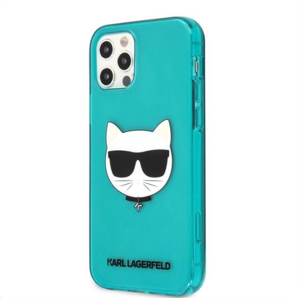 Apple iPhone 12 Pro Max KARL LAGERFELD KLHCP12LCHTRB TPU Husă spate - Albastru
