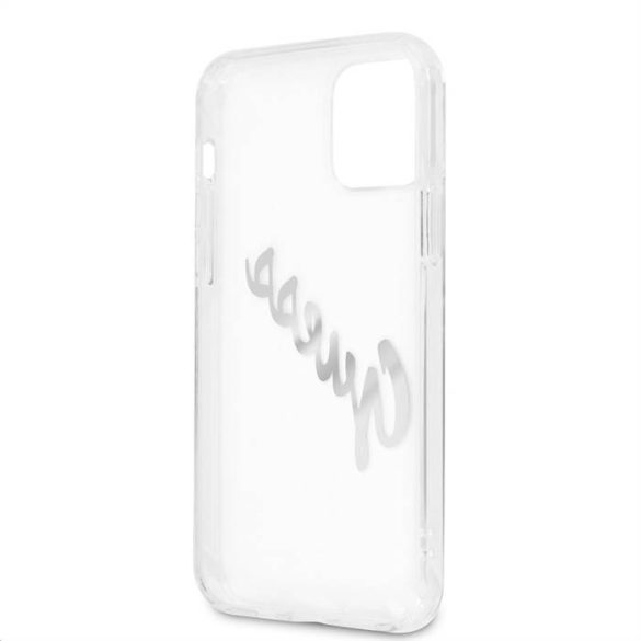 Husa din TPU Apple iPhone 12 Pro Max GUESS GUHCP12LKTRSVSI - Argintiu