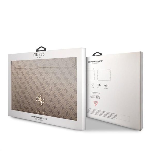 Geantă pentru notebook/tabletă GUESS GUCB13G4GFBR 13 inchi - maro