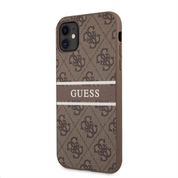 Husă din spate Apple iPhone 11 GUESS GUHCN614GDBR - maro