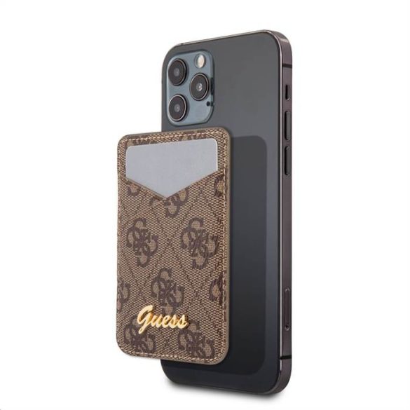 Suport pentru card magnetic GUESS GUWMS4GTLBR - roz