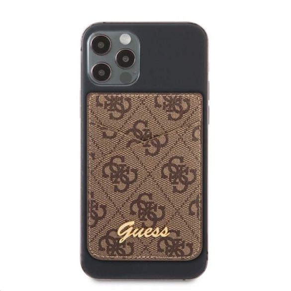 Suport pentru card magnetic GUESS GUWMS4GTLBR - roz