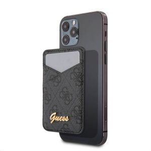 Suport pentru card magnetic GUESS GUWMS4GTLBK - gri
