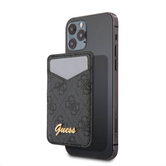 Suport pentru card magnetic GUESS GUWMS4GTLBK - gri
