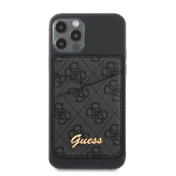 Suport pentru card magnetic GUESS GUWMS4GTLBK - gri