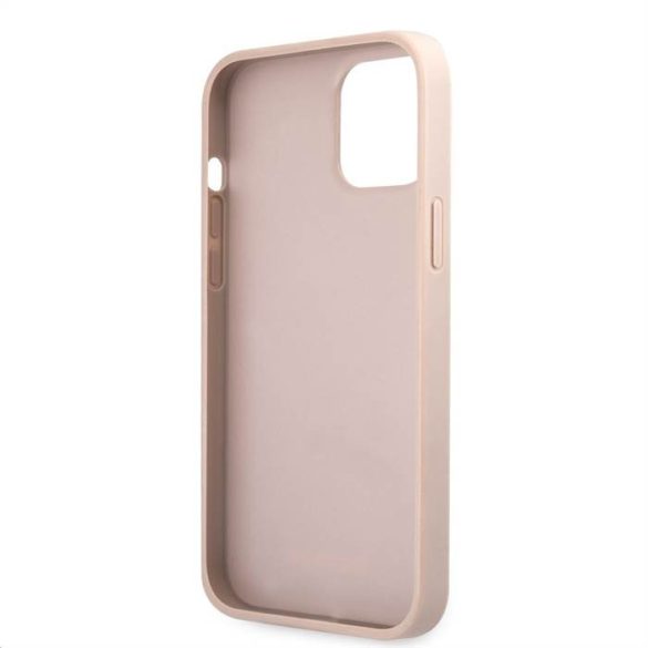 Husă din spate Apple iPhone 12/12 Pro GUESS GUHCP12M4GMGPI - roz