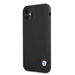   HUSĂ! - Husă din piele Apple iPhone 11 BMW BMHCN61RCDPK - neagră