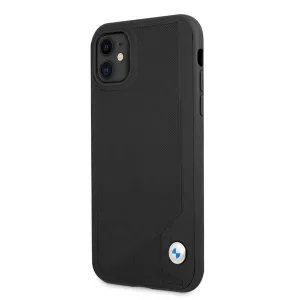 HUSĂ! - Husă din piele Apple iPhone 11 BMW BMHCN61RCDPK - neagră