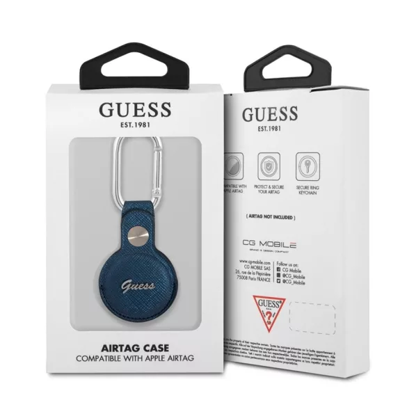 GUESS GUATPSASRSB Apple AirTag - Albastru