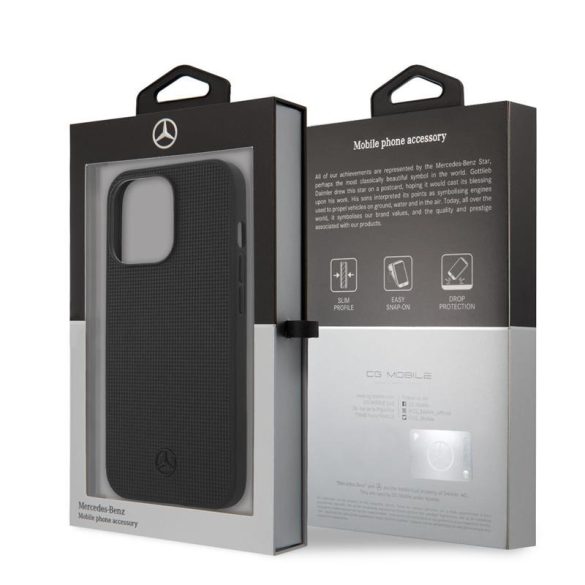 Husă din spate Apple iPhone 13 Pro Mercedes MEHCP13LMBLBK - neagră
