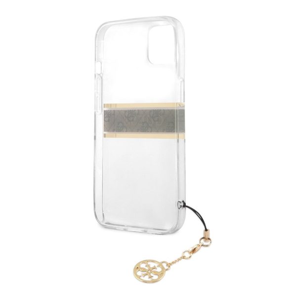 Husă din TPU Apple iPhone 13 Mini GUESS GUHCP13SKB4GBR - maro