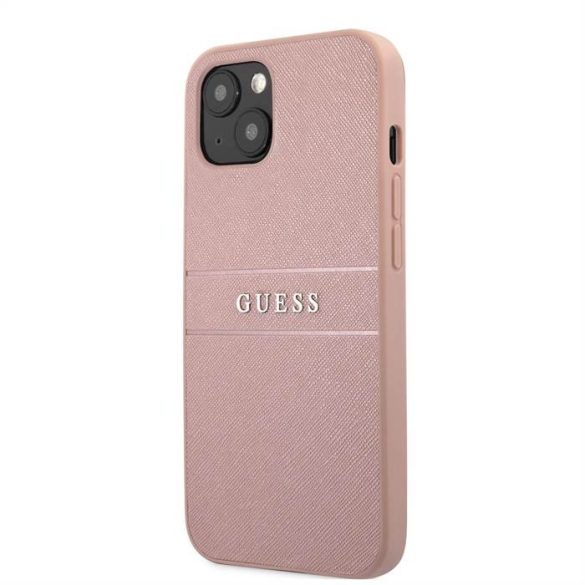 Husa din spate Apple iPhone 13 Mini GUESS GUHCP13SPSASBPI - roz